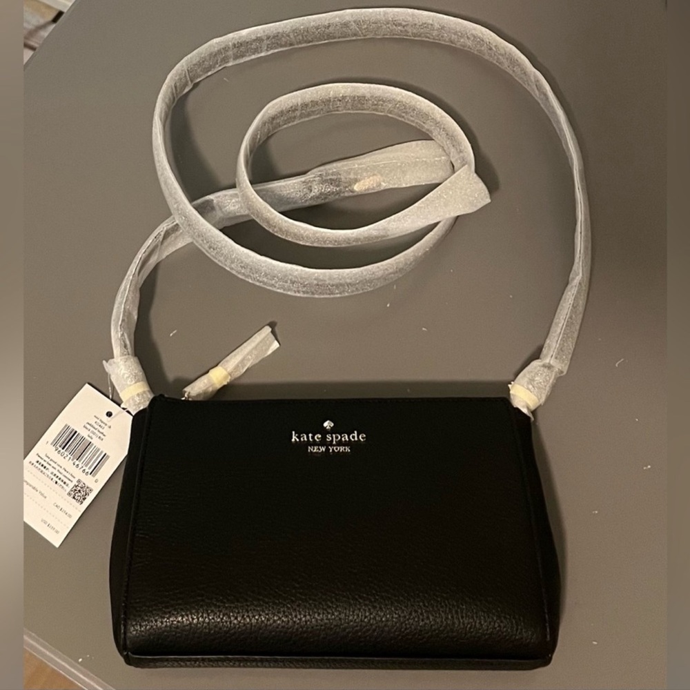 KATE SPADE Crossbody Bag Black NWT - Picture 2 of 14